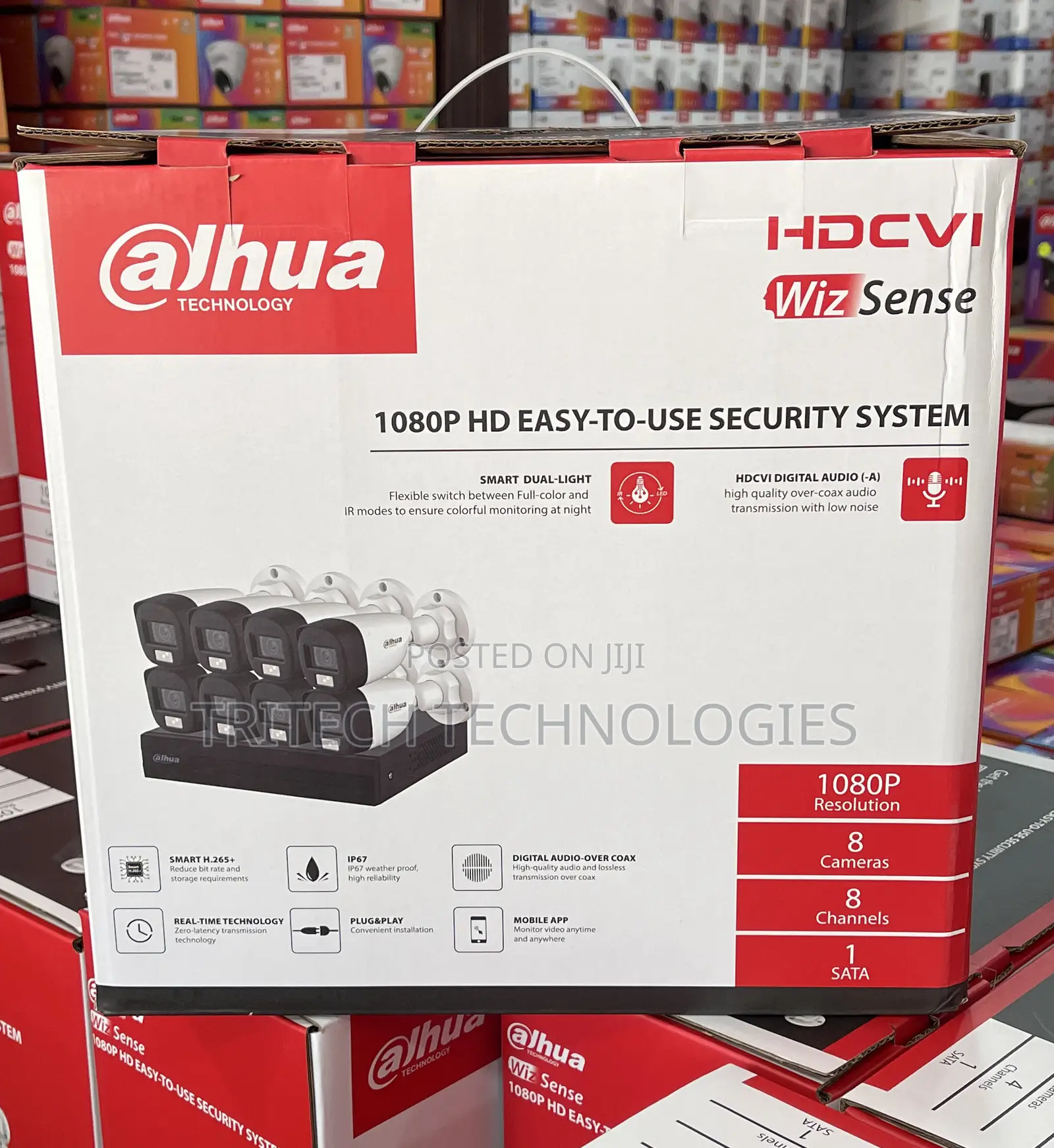 Dahua 8ch Full Color With Sound 2mp