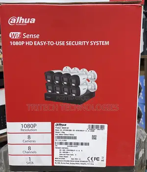 Dahua 8ch Full Color With Sound 2mp