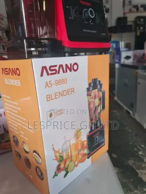 Call Today Get the Reliable Asano Blender 3L