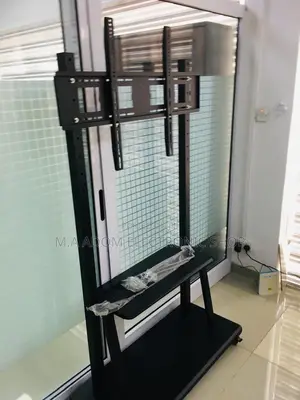 TV Stand for Large Screens (60"-100")-Heavy Duty Adjustable