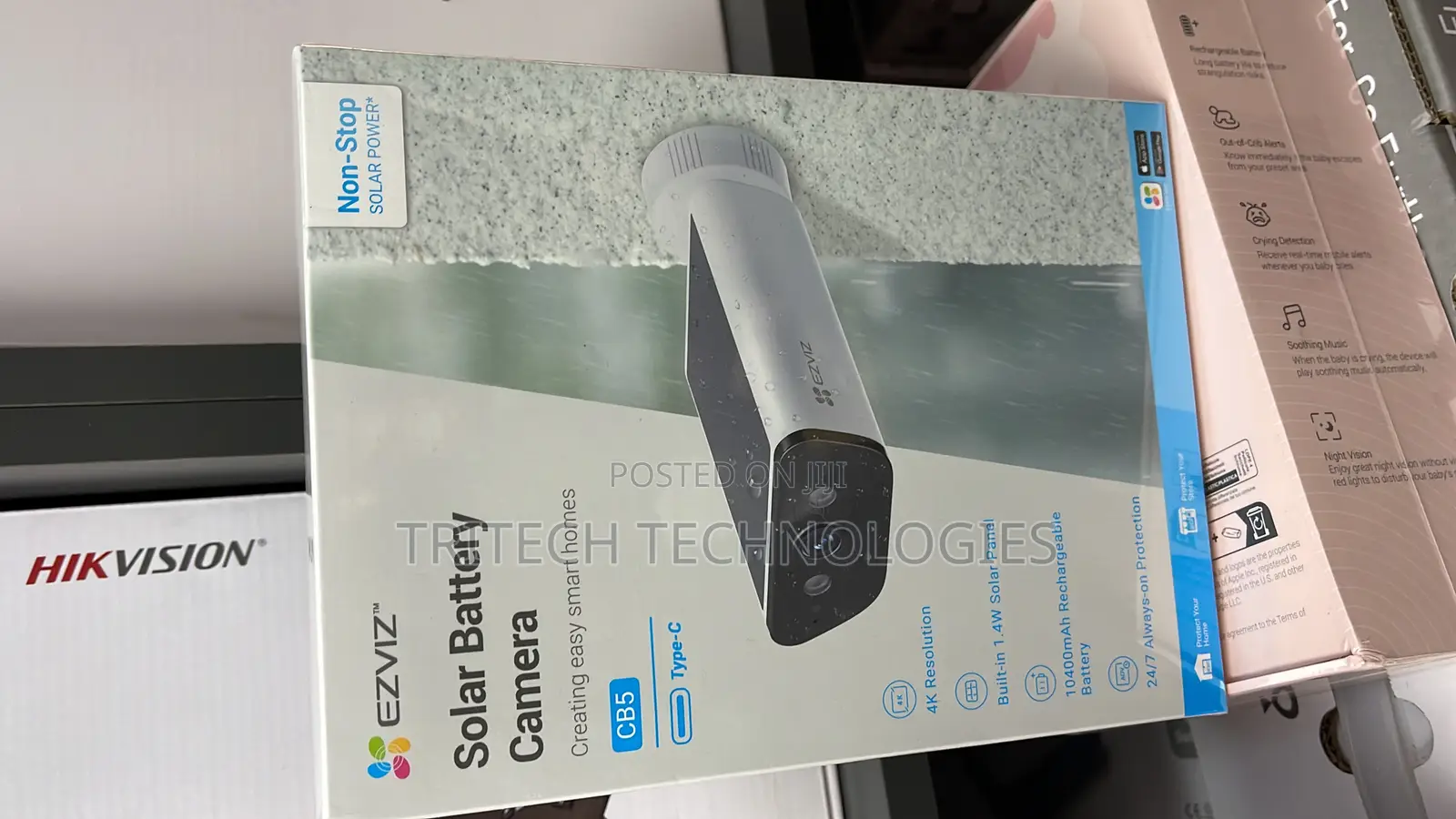 Ezviz Solar Battery Camera Cb5 