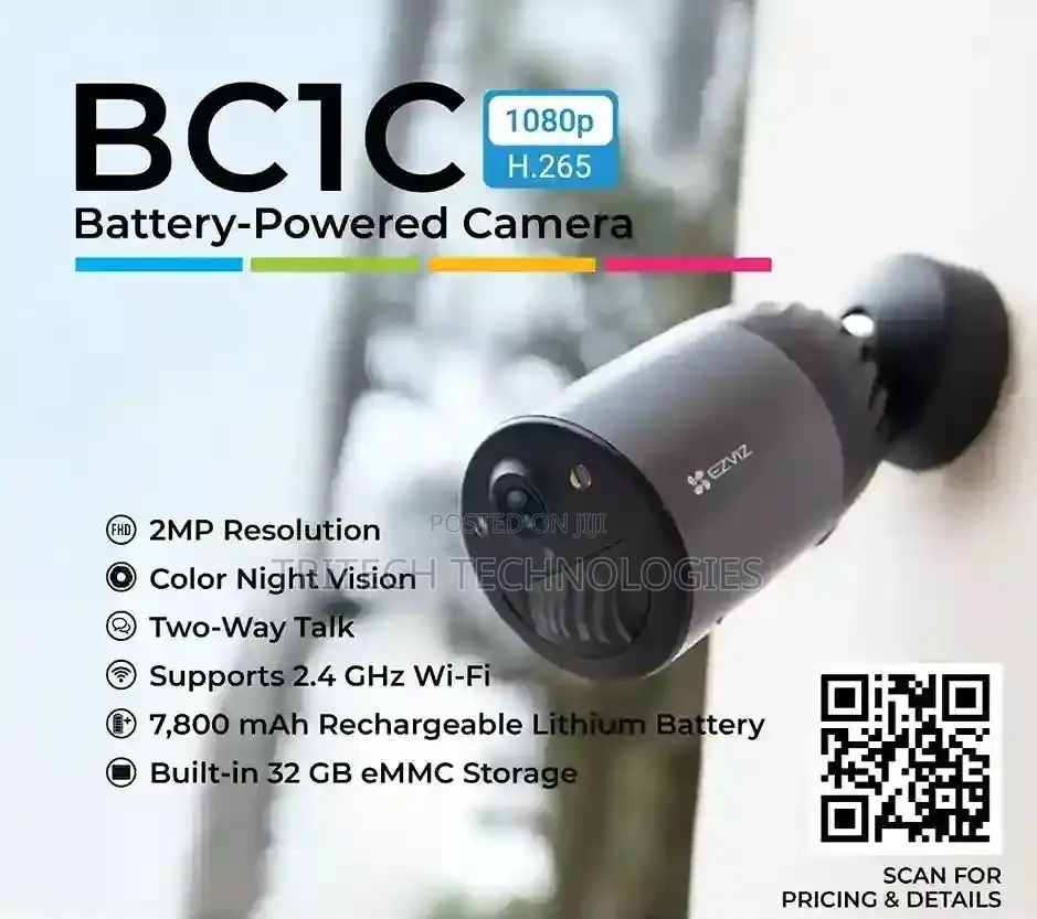 Ezviz Elife Bc1c Battery Powered Camera