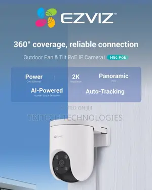 Ezviz H8C Poe 3mp Camera Compatible With Hikvision NVR