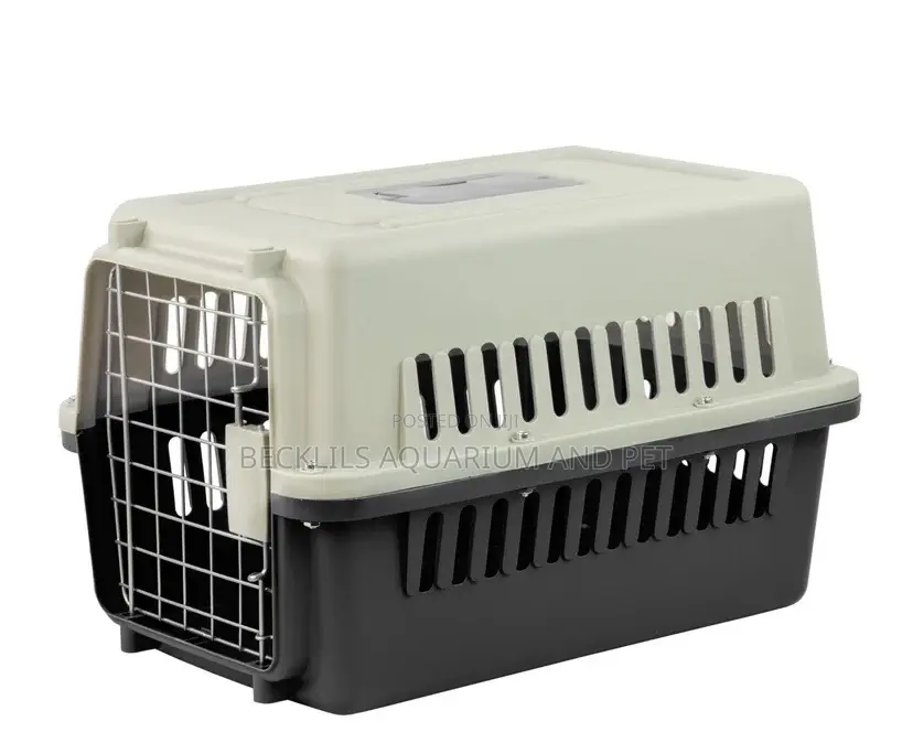 Plastic Dog Crate Available