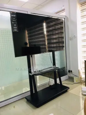 Mobile TV Stand for Large TVS (70"-100")
