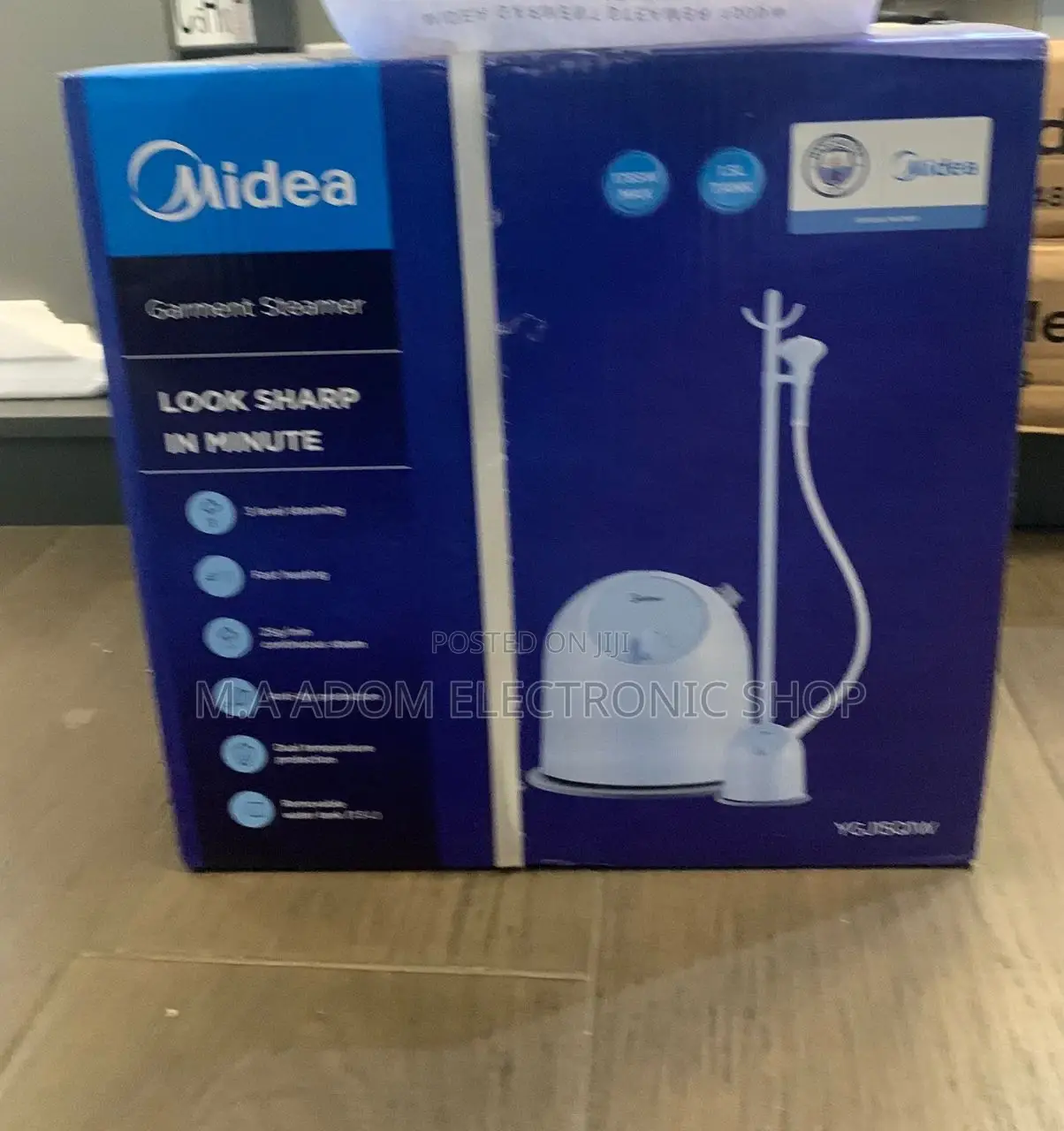 Say Goodbye to Wrinkles: Midea Garment Steamer
