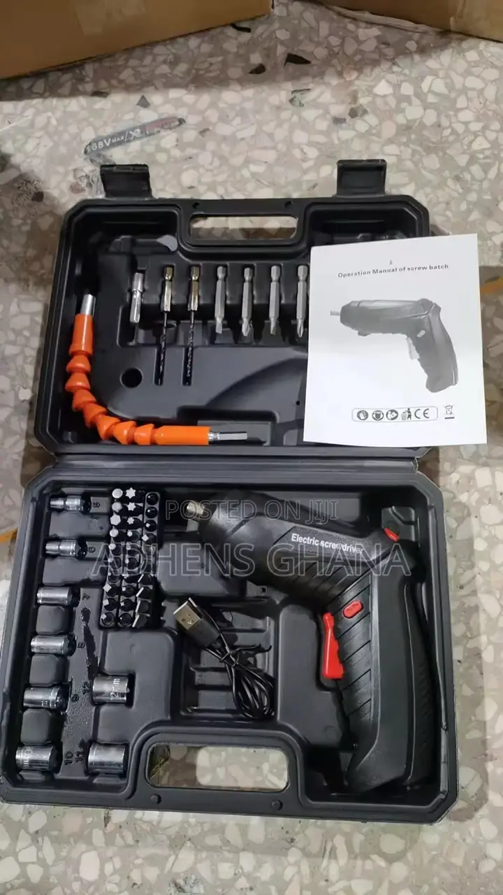 Cordless Electric Screwdriver Set