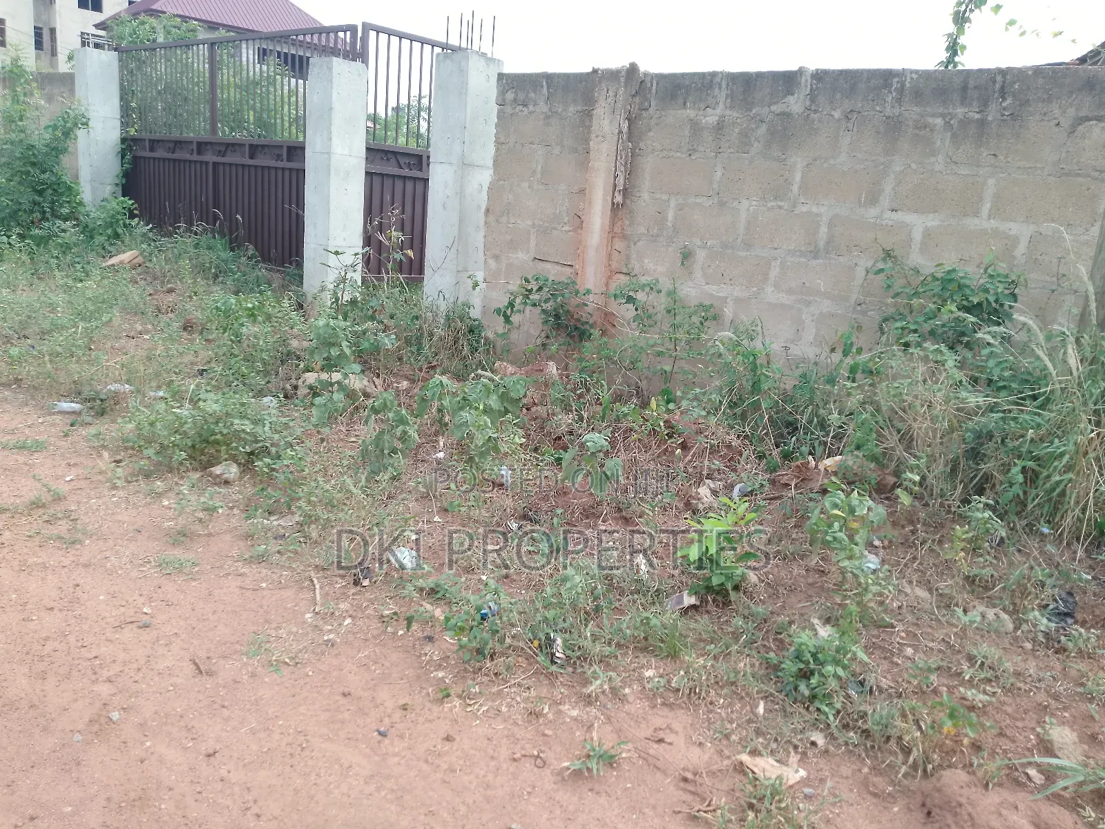 Fenced Plot of Land for Sale
