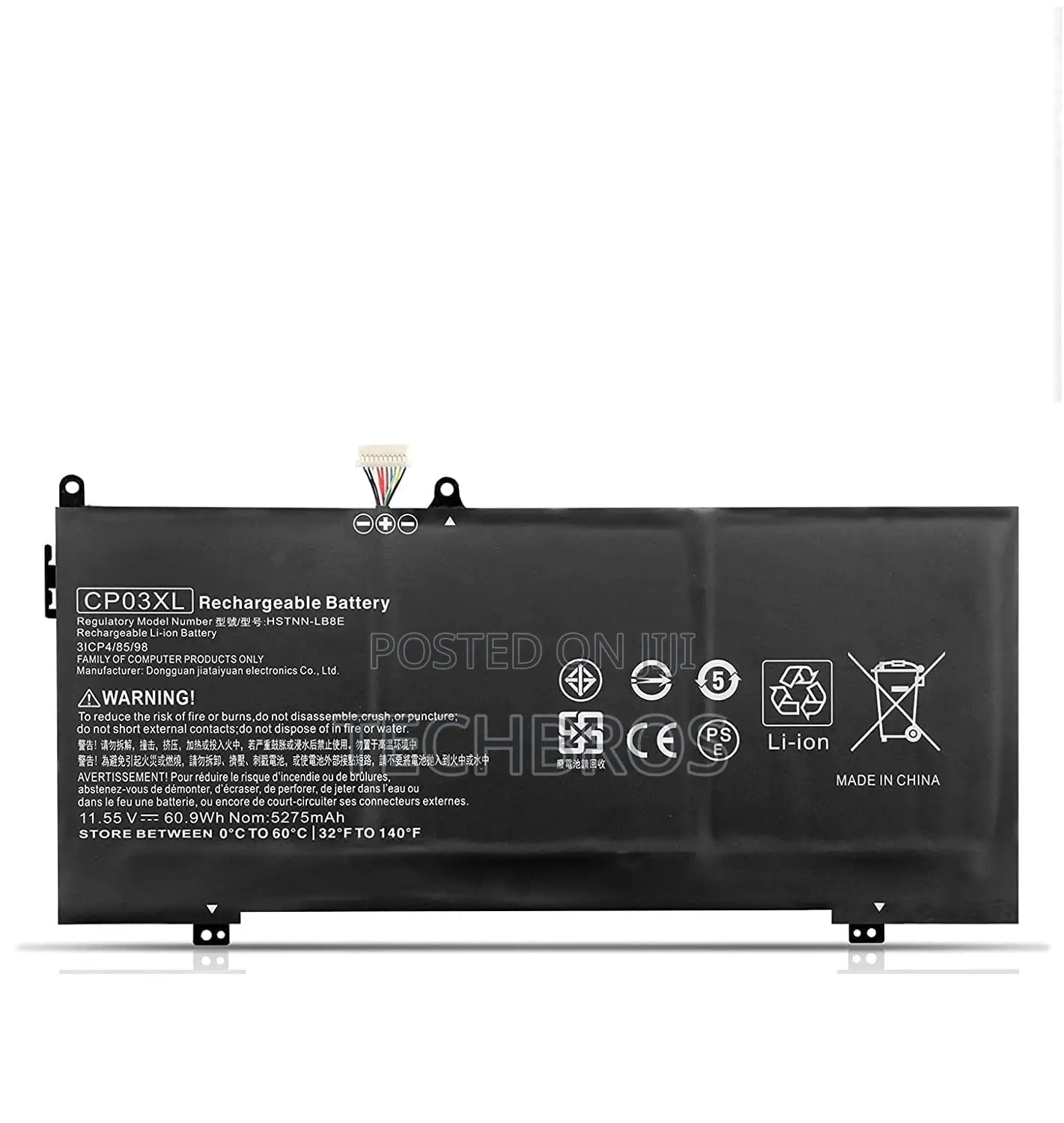 Original HP Spectre 13 X360 Convertible Battery- CP03XL