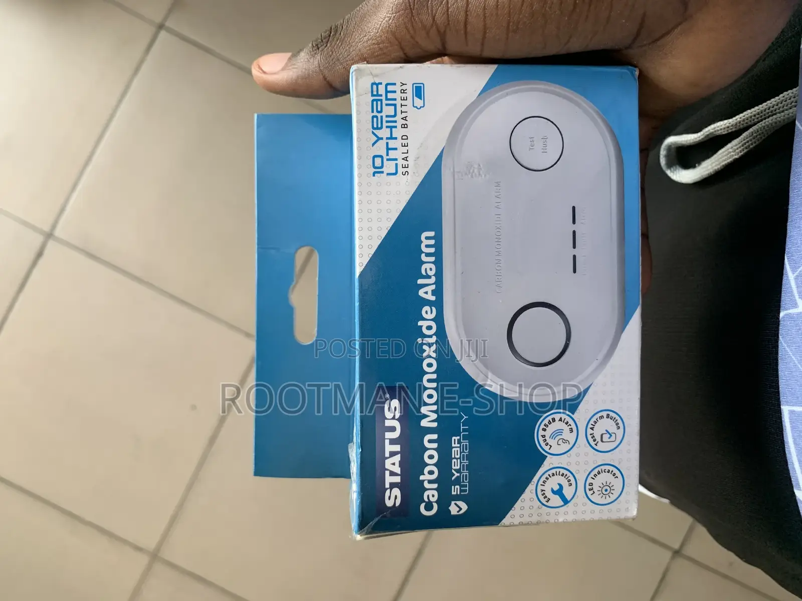 STATUS Carbon Monoxide Alarm With Sealed Battery
