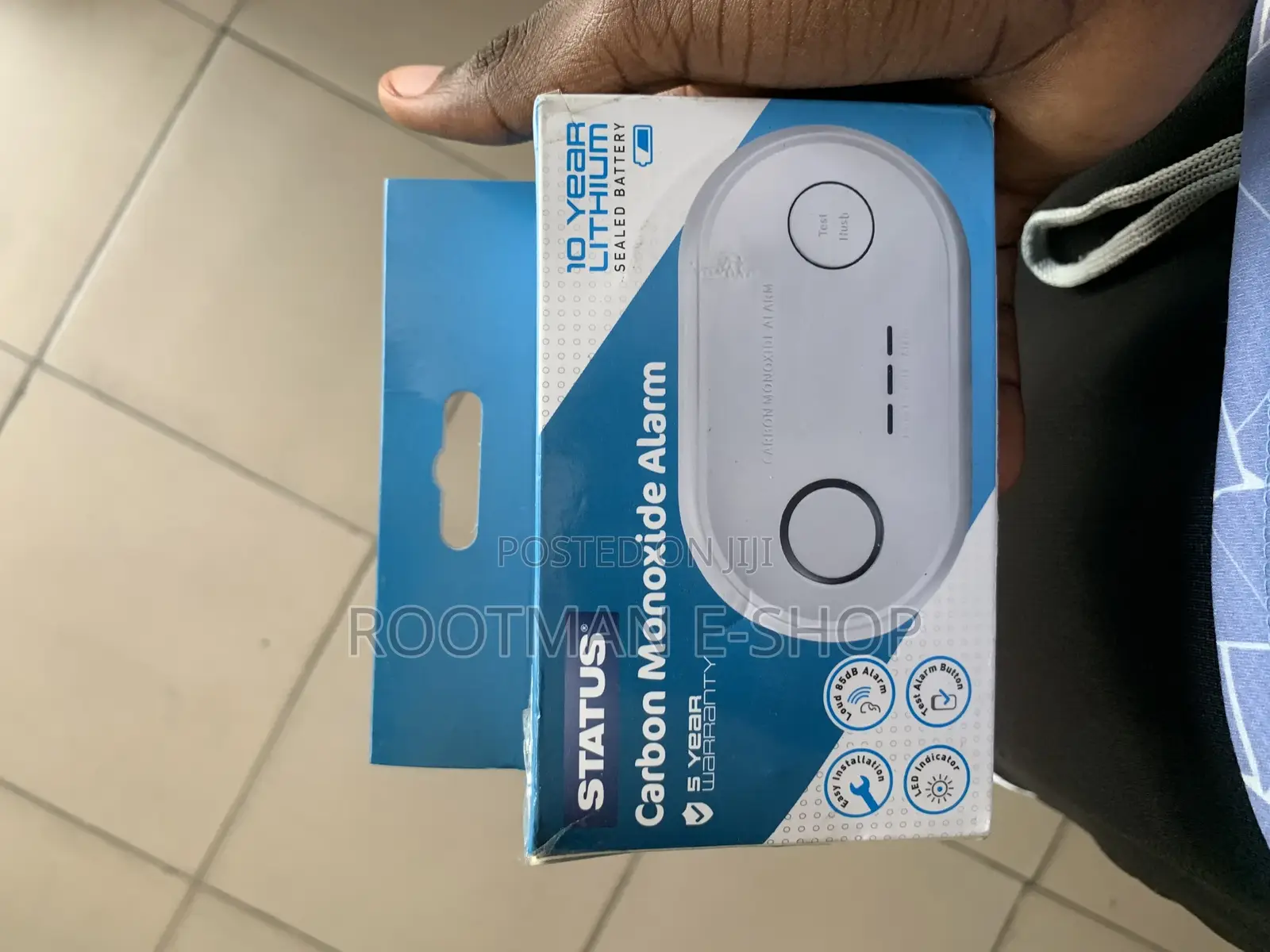 STATUS Carbon Monoxide Alarm With Sealed Battery