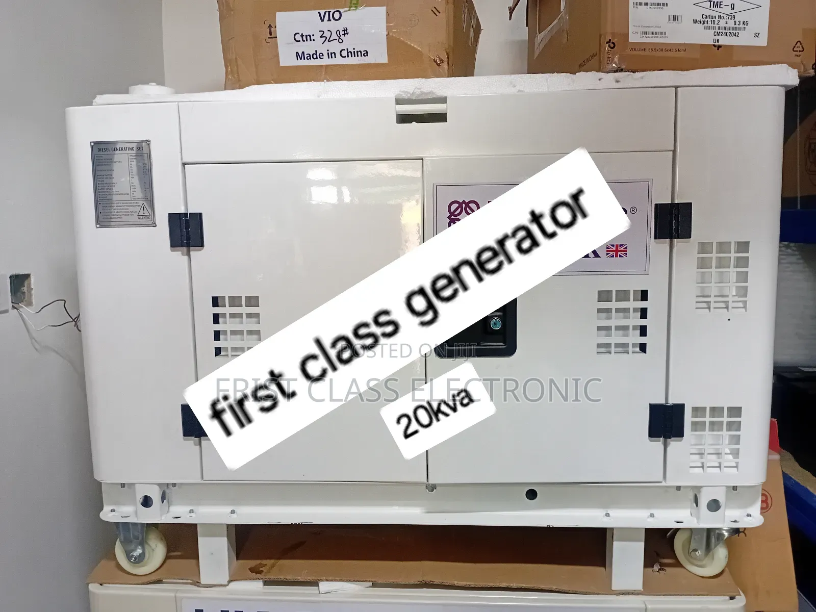 20kva Diesel Generator With 100% Copper Engine