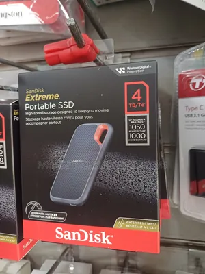 Sandisk Extreme 4tb External SSD Drives
