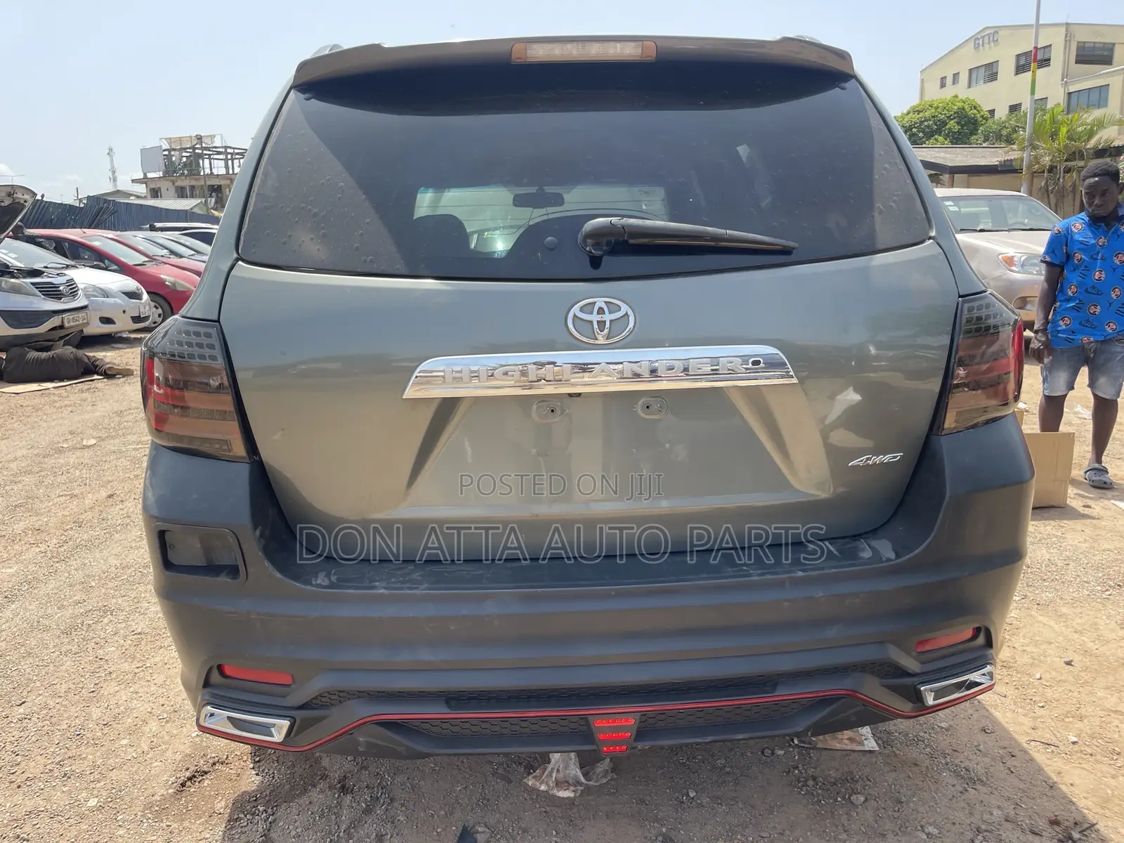 Toyota Highlander 2012 Body Parts Upgrade