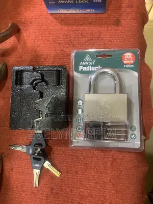 Welded Cast Iron Padlock Small Size
