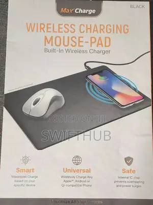 Maxcharge Wireless Qi Charging Mouse Pad