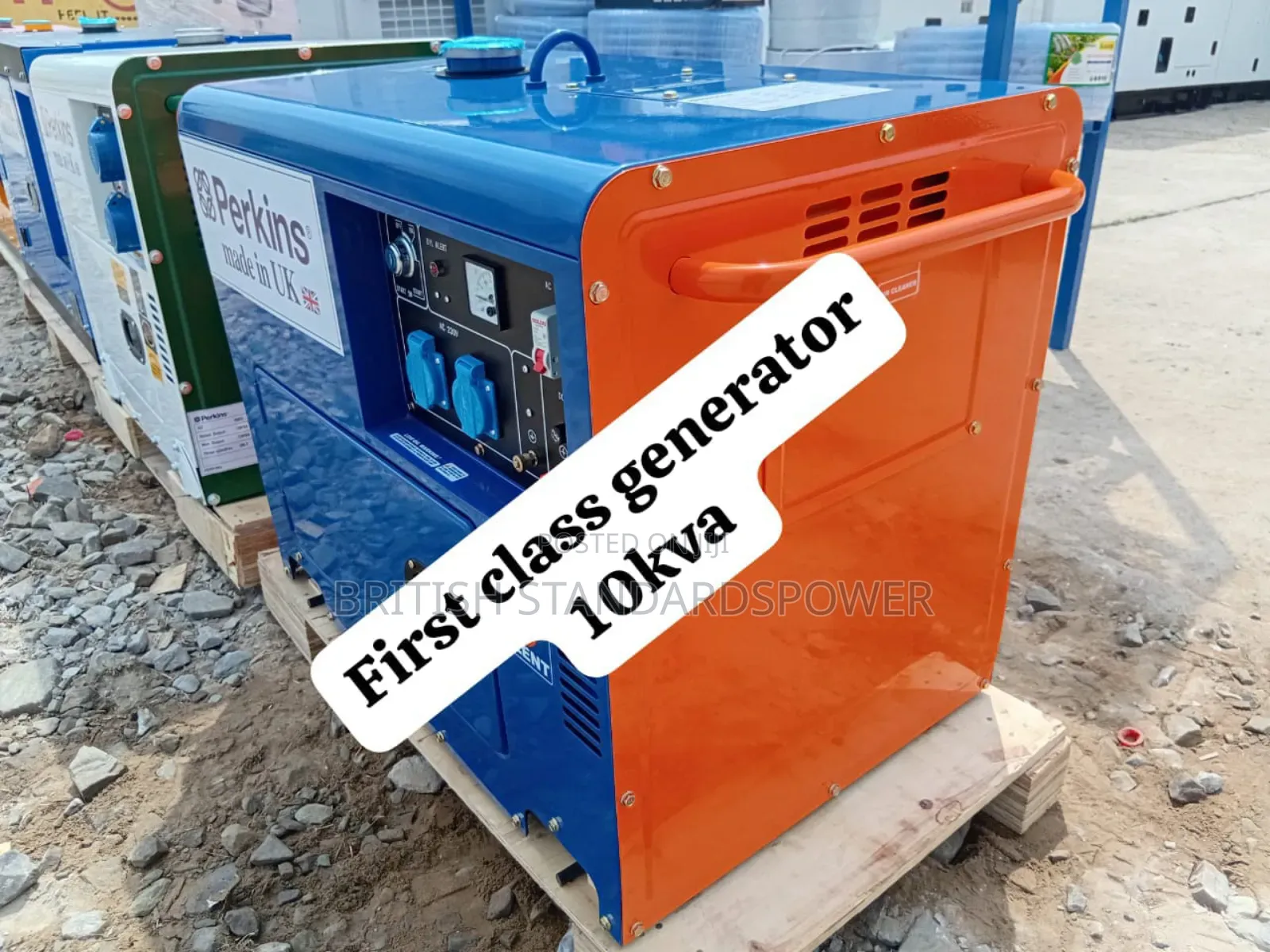 Energetic 10kva Perkins Diesel Generator Easy Start 10kva