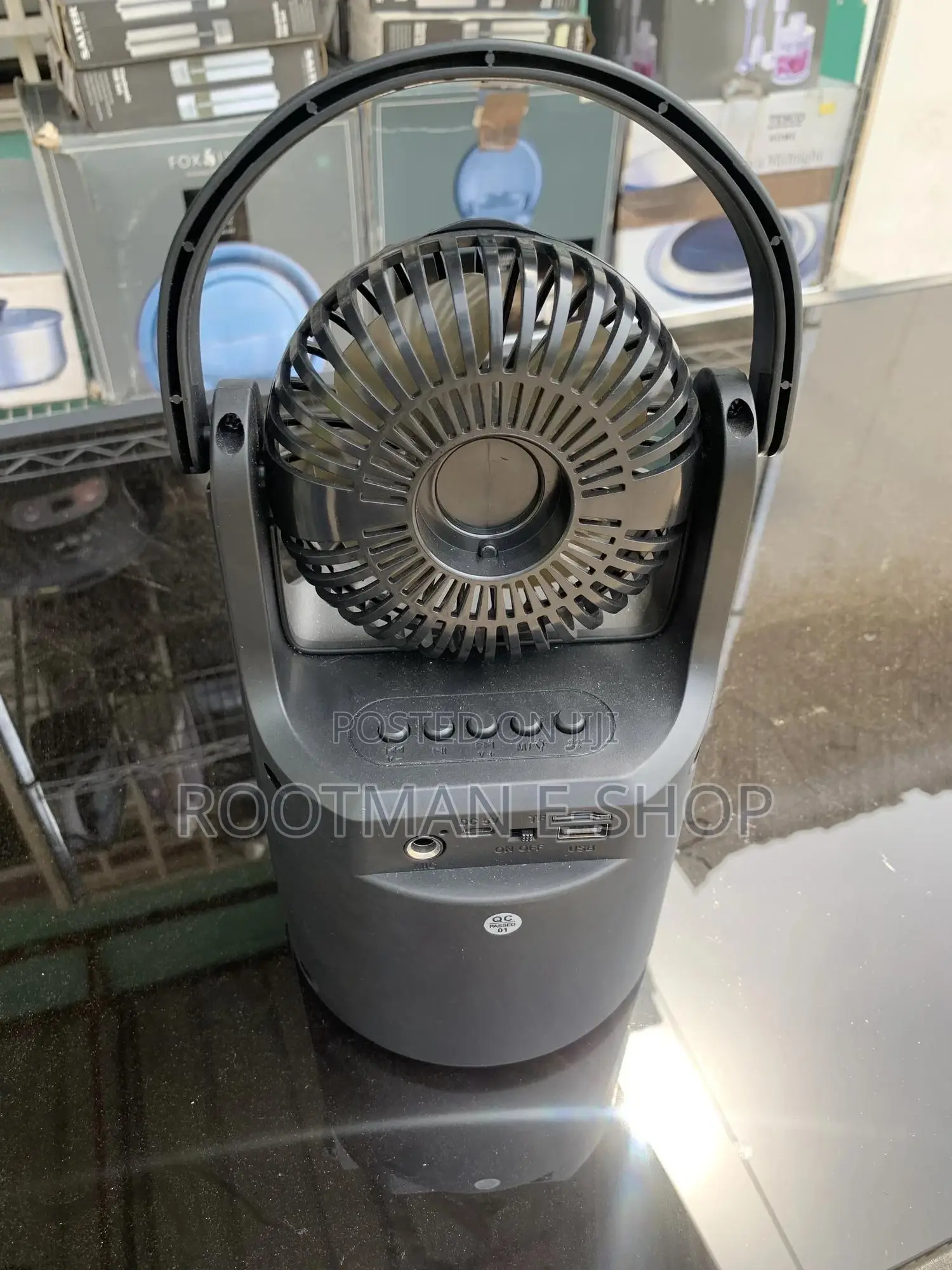 QFX Rechargeable Party Speaker TWS-Bluetooth USB/SD/FM/RGB