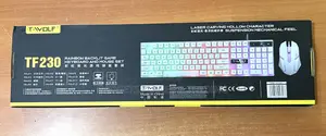 T-Wolf Gaming Usb Wired Keyboard Mouse Set Combo - Tf230