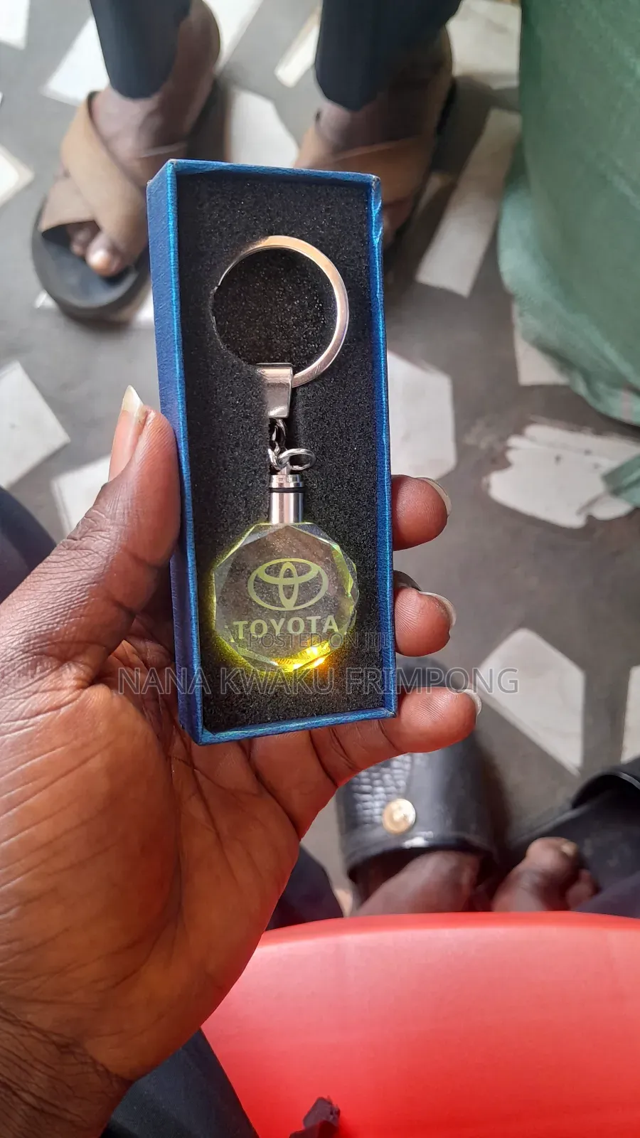 Fancy Key Holder With Led Light Available for Toyota Honda