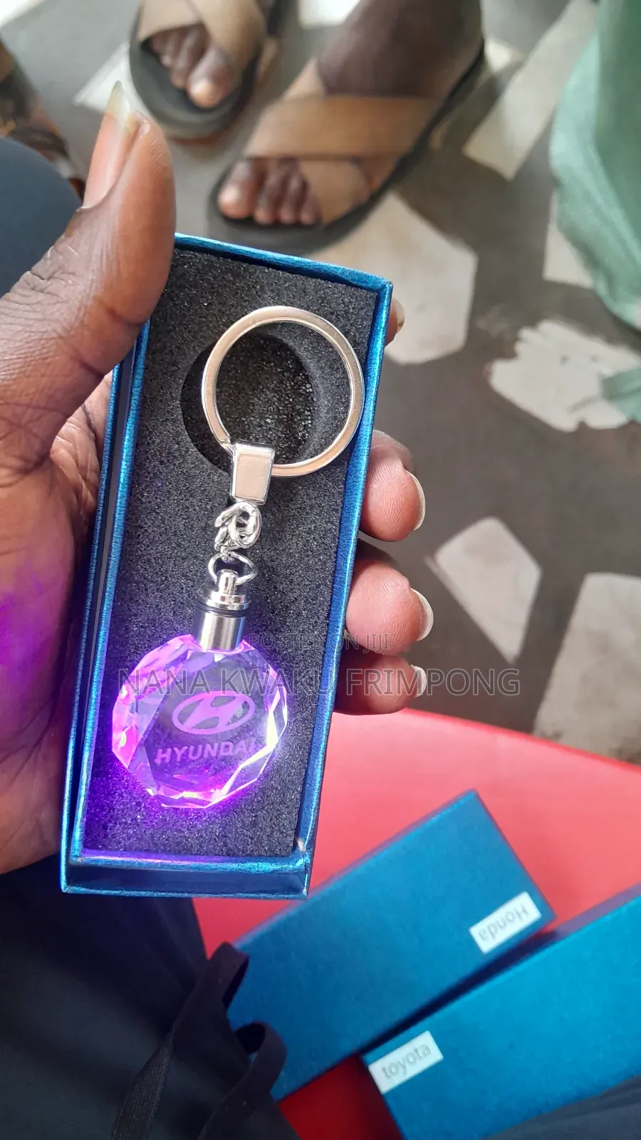 Fancy Key Holder With Led Light Available for Toyota Honda