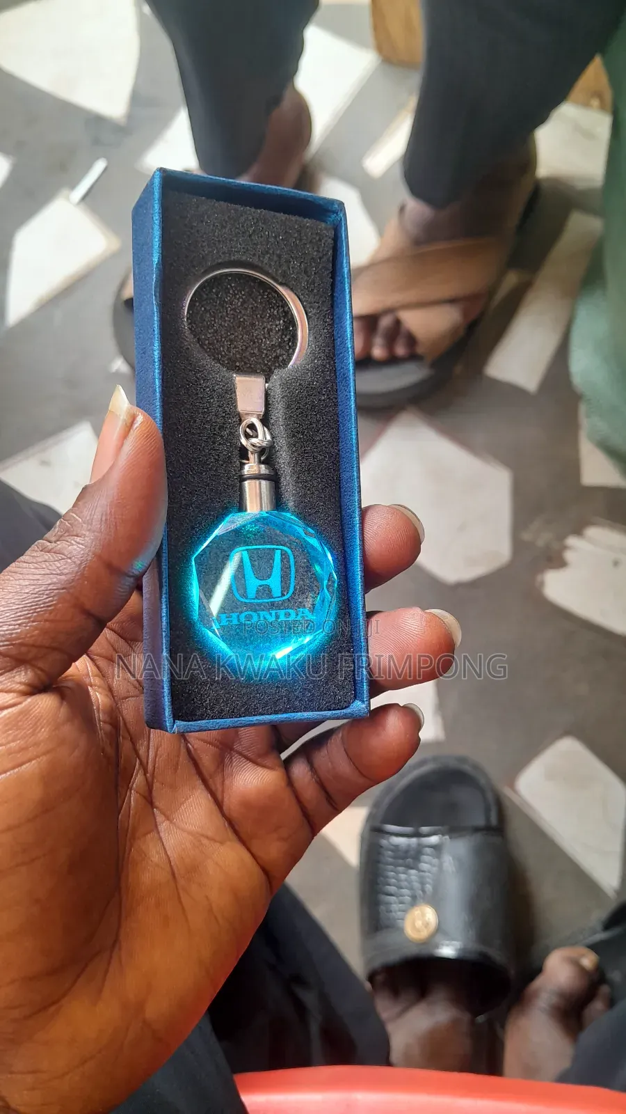 Fancy Key Holder With Led Light Available for Toyota Honda
