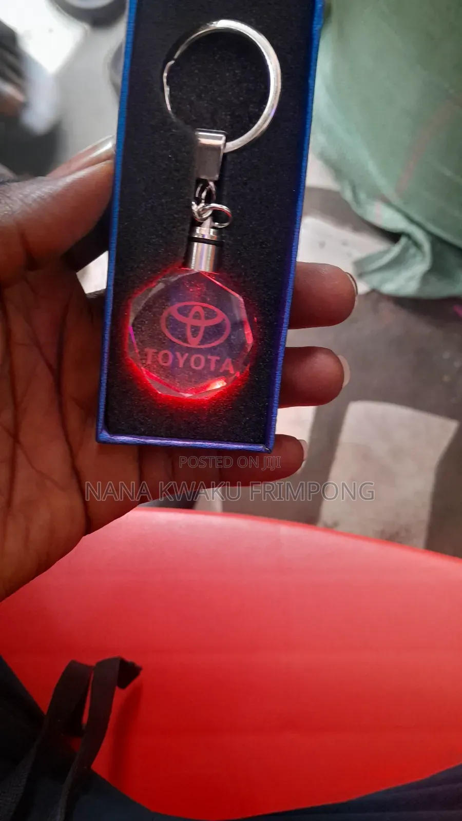 Fancy Key Holder With Led Light Available for Toyota Honda