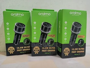 Oraimo 15.5W Highway Car Charger With 3-in-1 Cable