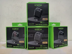 Oraimo Cannon 18D 18W Type-C/ Lightning Wall Charger Kit