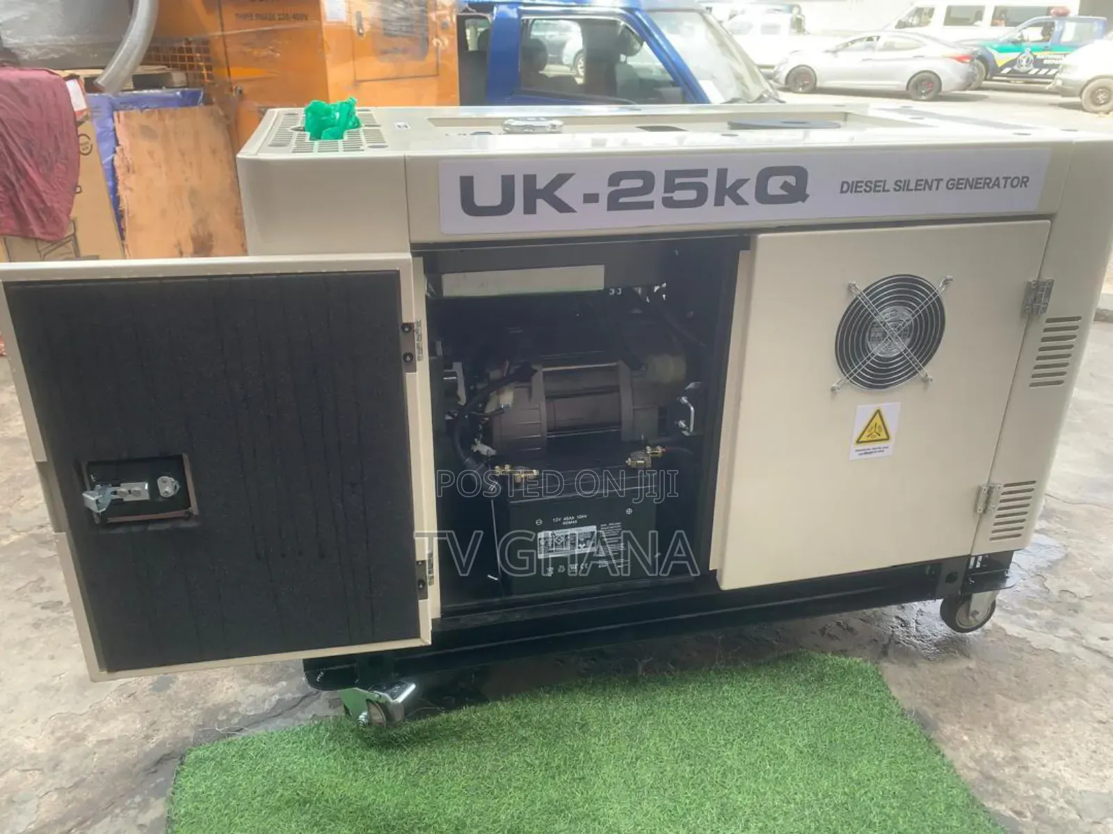 New UK-25KQ Generator Silent Diesel 25kva Keystart Generator