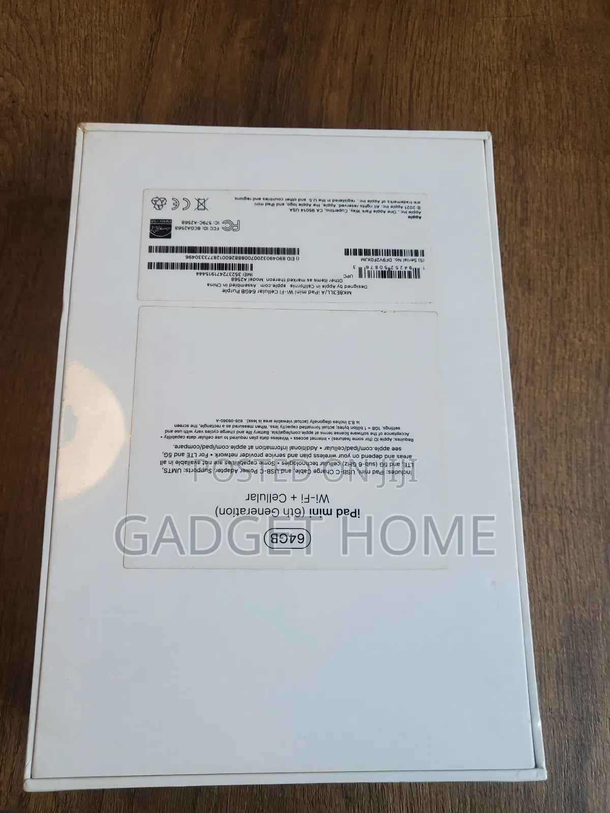 New Apple iPad mini 6 64 GB Blue