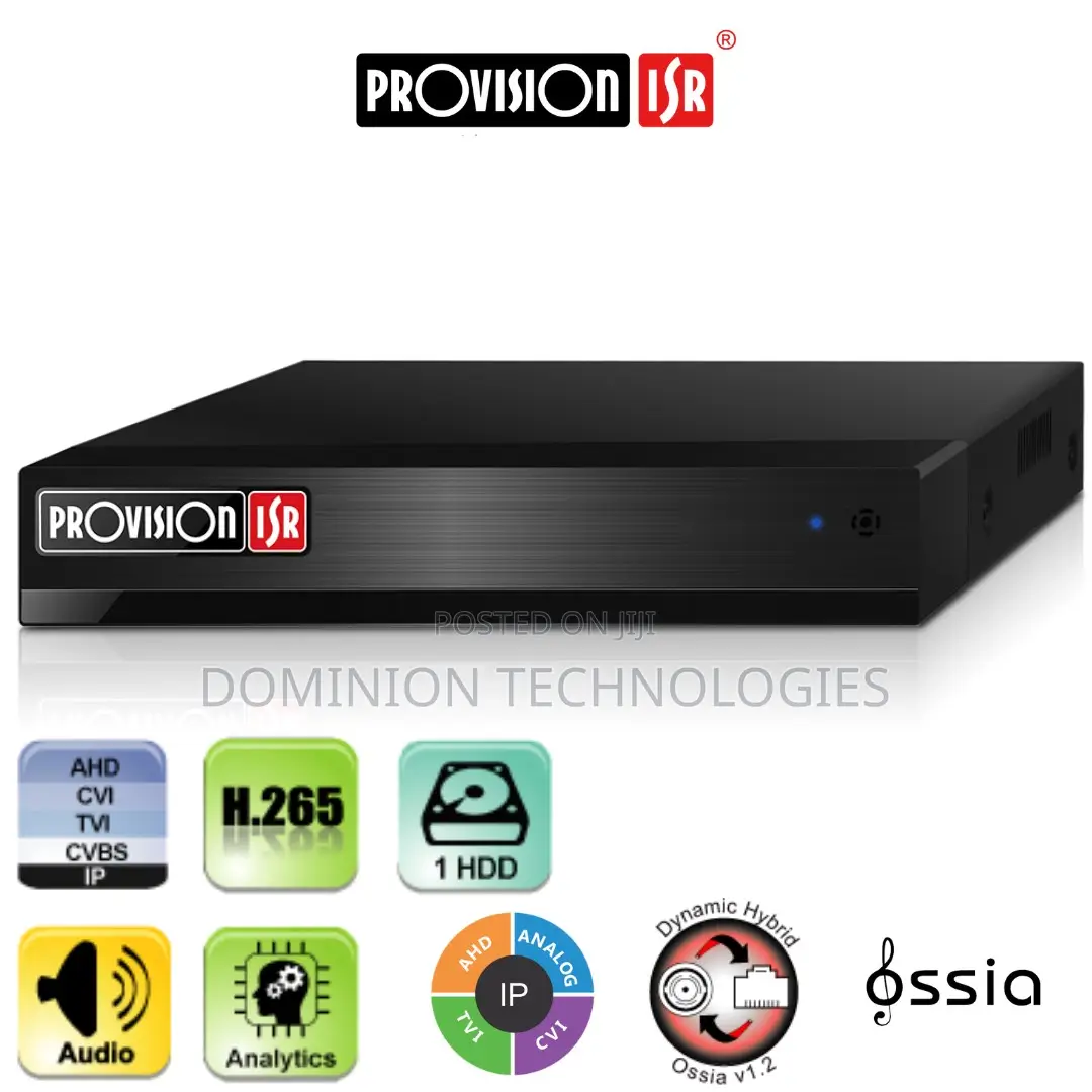 Provision Sh-4100a-2l 4ch "4 in 1" + 1ch IP Hybrid DVR