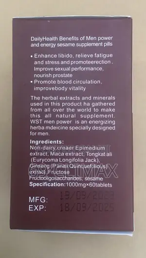 Men Power Energy Tablet Candy