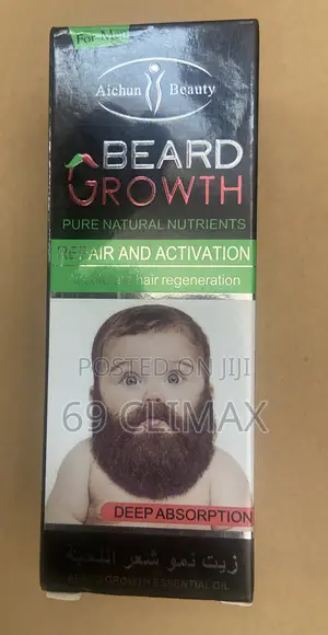 Organic Beard Growth Oil