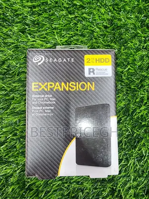 Seagate Expansion Portable 2TB External Hard Drive HDD.