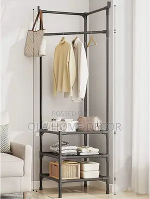 Corner Coat Rack