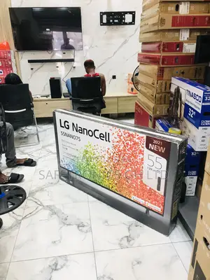 Clear 55 Inch Smartscreen Nano75 Nanocell LG UHD Tv