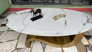 Well Designed Golden Center Table