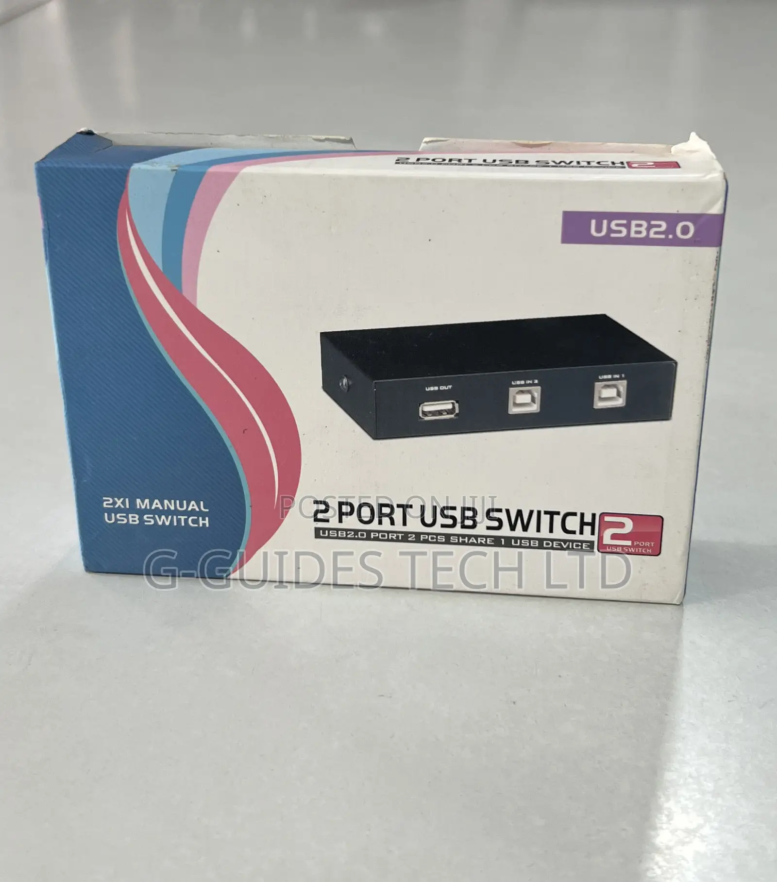 2 Port Usb 2.0 Printer Sharing Switch, 2-Port Printer Switch