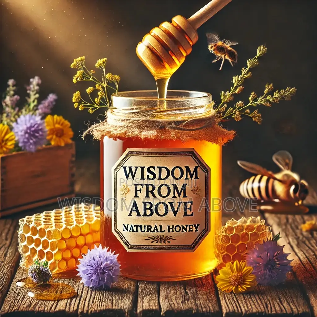 Wisdom From Above Natural Honey – Pure, Raw, and Golden!