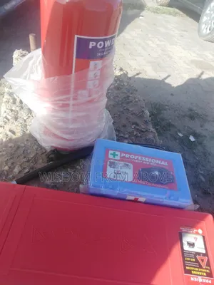 Fire Extinguisher and First Aid Kit Available Call Us