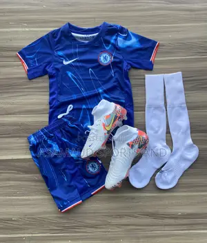 Original Kids Jersey With Football Boot Available