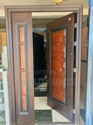 Durable External Security Door and Accessories
