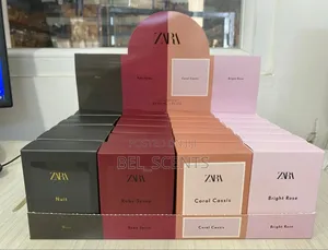Zara Nuit, Ruby Syrup, Coral Cassis and Bright Rose