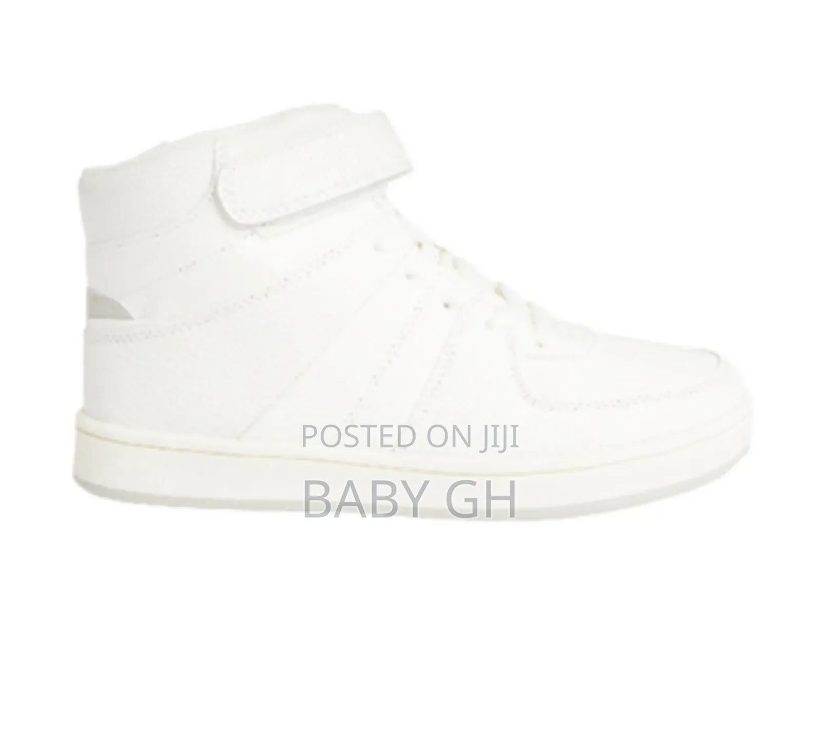M S White Sneaker for Kids