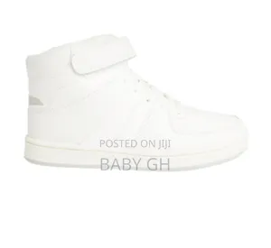 M S White Sneaker for Kids