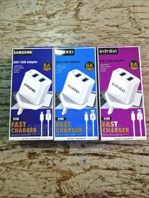 Original Chargers Available Type C, iPhone and Android