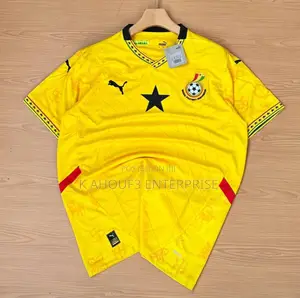New Ghana Black Stars Jersey Available