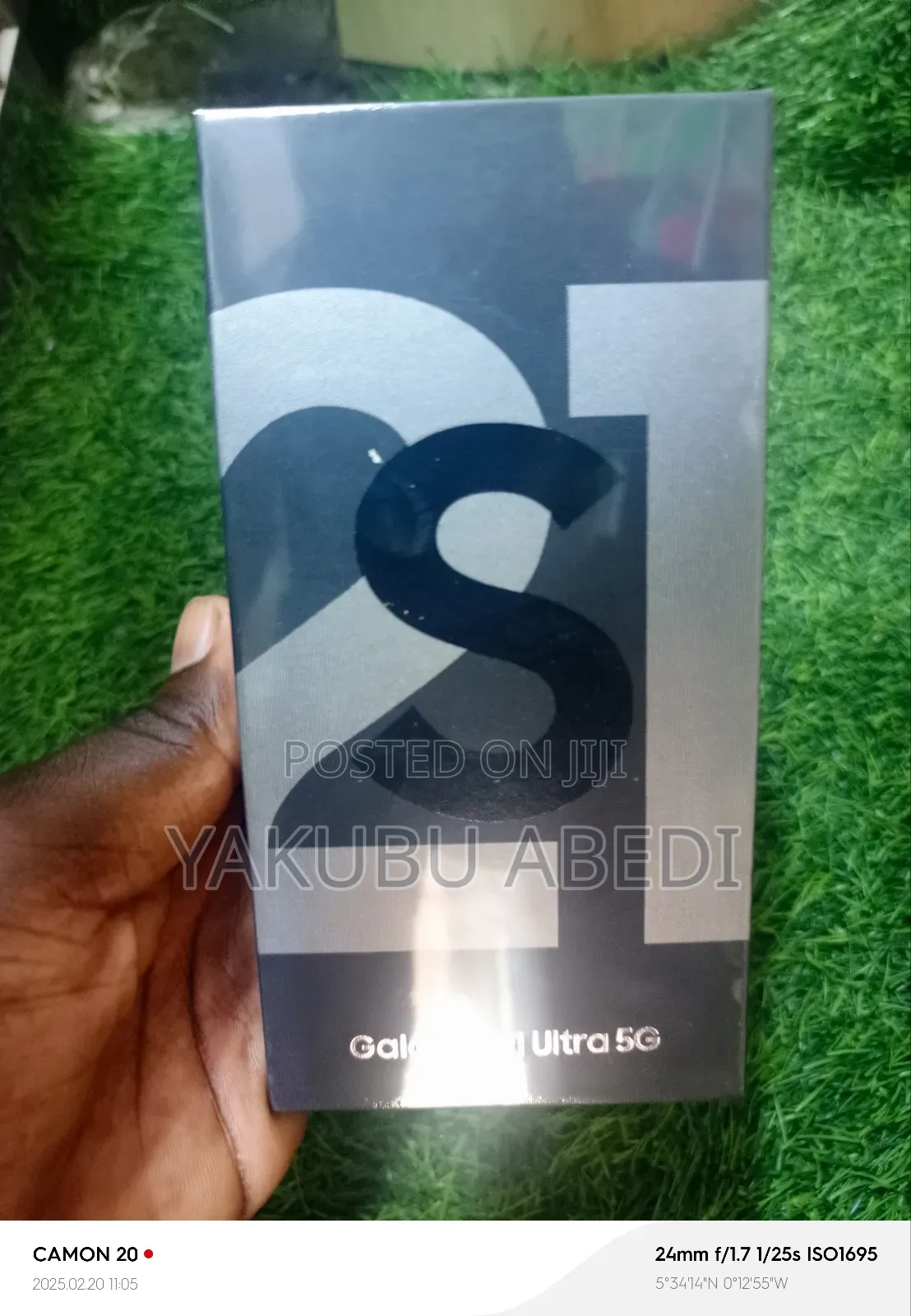 New Samsung Galaxy S21 Ultra 5G 128 GB Black