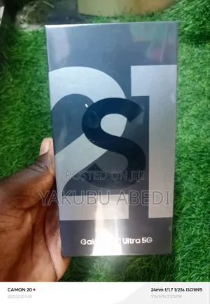 New Samsung Galaxy S21 Ultra 5G 128 GB Black